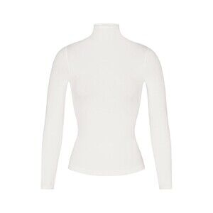 Skims Cotton Jersey Turtleneck t-shirt Marble
